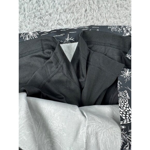 E.P Pro Womens Black & White Sz 8 Safari Print Skort Golf Active Cotton/Spandex - Picture 5 of 16